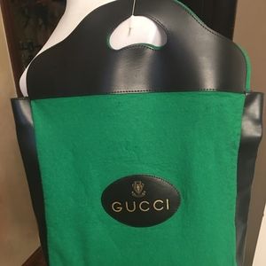 gucci felt tote